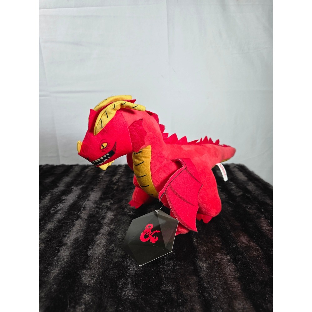 Dungeons & Dragons 9 Inch Red Dragon Plush Toy Factory Wizards of the Coast NWT